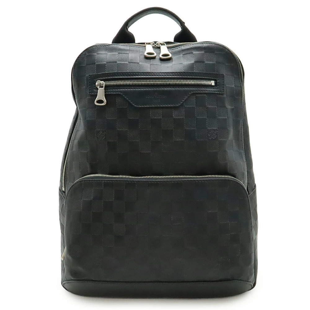 LOUIS VUITTON Damier Infini Avenue Backpack Leather Onyx Black